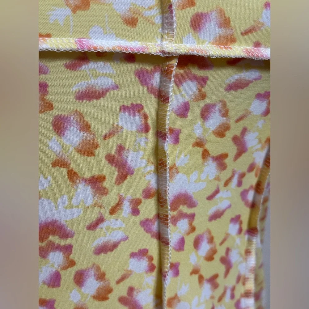 Almost‎ Famous Yellow Floral Midi Dress